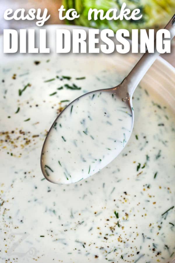 old fashioned creamy dill salad dressing Creamy Dill Sauce Recipe