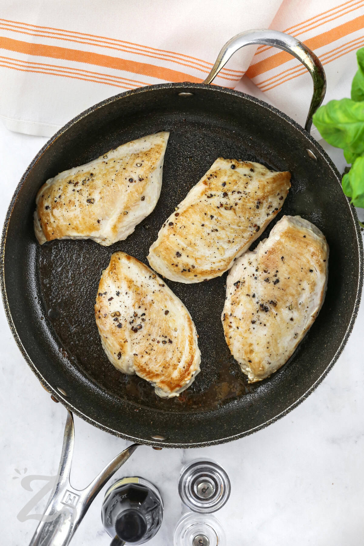 cooking chicken to make Slow Cooker Marry Me Chicken