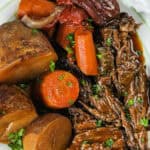 plated Best Pot Roast